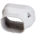 Slimduct 3-1/4" to 2-3/4" Reducer, White 100-77