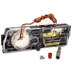 Detector, Smoke, 1000 PPM, 24V, W/100Ft Hrns