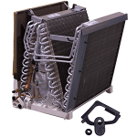 Flex Coil, w/ Drainpan, 2R/24/2, 1.0, Alum, Up
