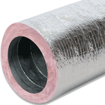 KM Insulated Flex-Vent, 9"x25' Silver Jack R8 Bag